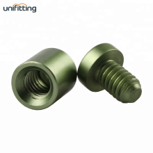 Green Metal Sign fittings Spacers Screw Standoffs CA-1313-GR